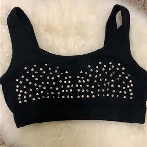 •forever 21• studded bralette